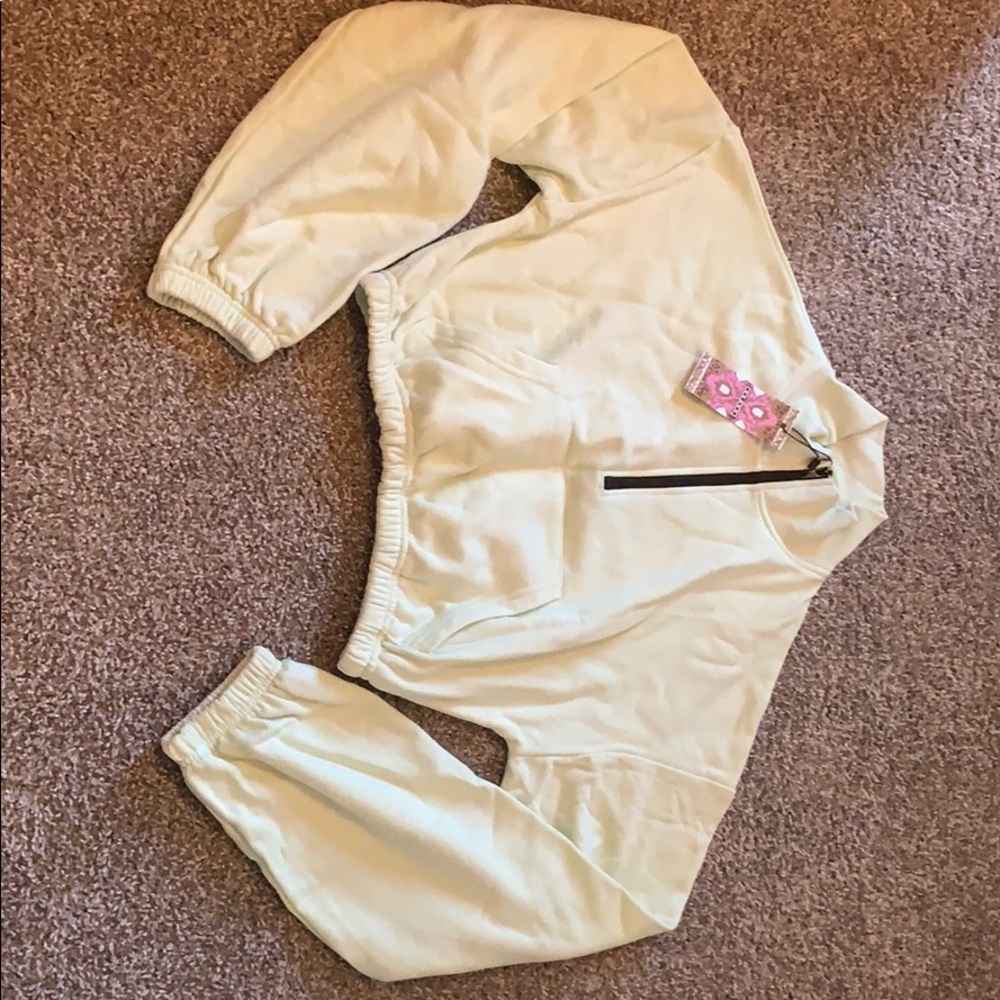Oversized Zip Sweater Crop
